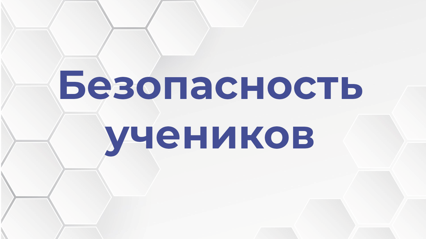 Изображение безопасность учеников.